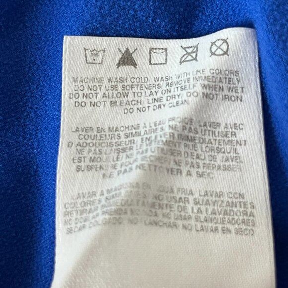 Nike Pro Combat Dri-Fit Shirt Men's Medium Blue Compression Mock Turtleneck L/S - Picture 11 of 13